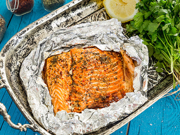 Baked Salmon in Foil