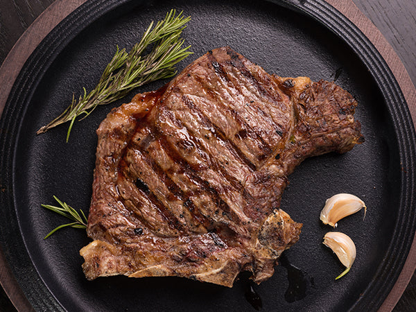 Dave’s Garlic and Rosemary Ribeye Steak